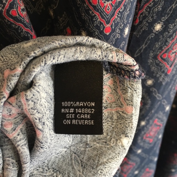 SOLD - Torrid | Navy challis dress - Picture 6 of 9